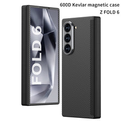 Luxury Magnetic Hinge Carbon Fiber Shockproof Phone Case For Galaxy Z Fold6