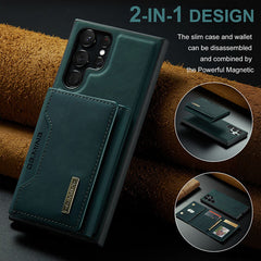 Luxury Magnetic Leather All-inclusive Protective Cover With Card Holder For Samsung Galaxy - Mycasety Mycasety