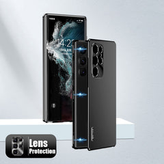 Samsung Galaxy Magnetic Aluminum Metal Frame Phone Case For S23 S22 S21 Ultra Plus - mycasety2023 Mycasety