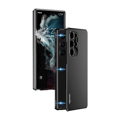 Magnetic Aluminum Metal Frame Phone Case For Galaxy