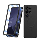 Magnetic 2 in 1 Shockproof Leather Phone Case For Galaxy