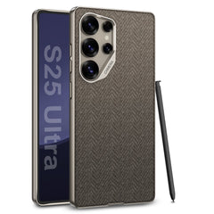 Electroplated Leather Shockproof Phone Case For Galaxy