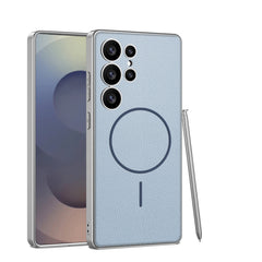 Magnetic Shockproof Phone Case Support Wireless Charge For Galaxy S25 Ultra