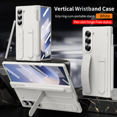 Higne Pen Box Shockproof Phone Case With Screen Protector & Wristband Holder For Galaxy Z Fold 6/5/4/3
