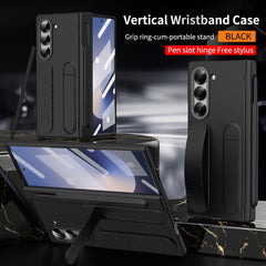 Higne Pen Box Shockproof Phone Case With Screen Protector & Wristband Holder For Galaxy Z Fold 6/5/4/3
