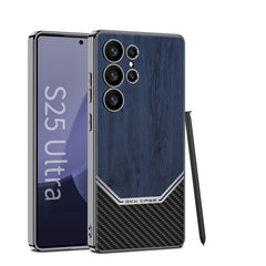 Electroplated Leather Shockproof Phone Case For Galaxy