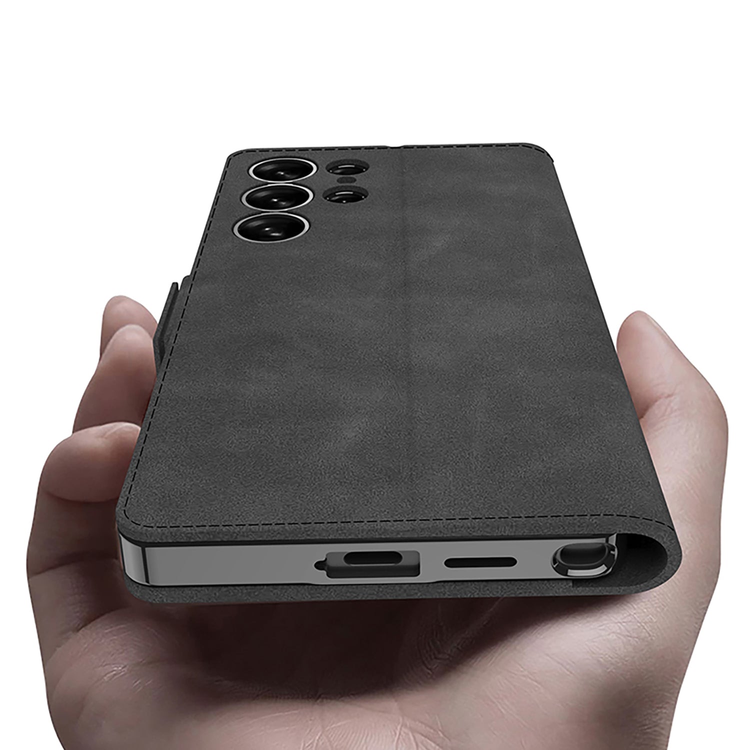 Leather Shockproof Phone Cover For Galaxy