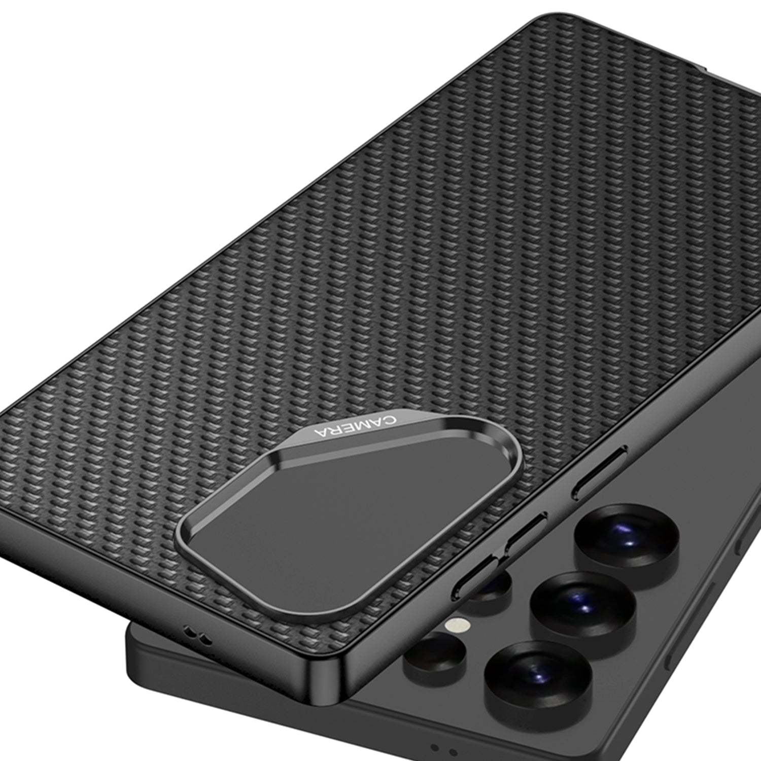 Electroplated Leather Shockproof Phone Case For Galaxy