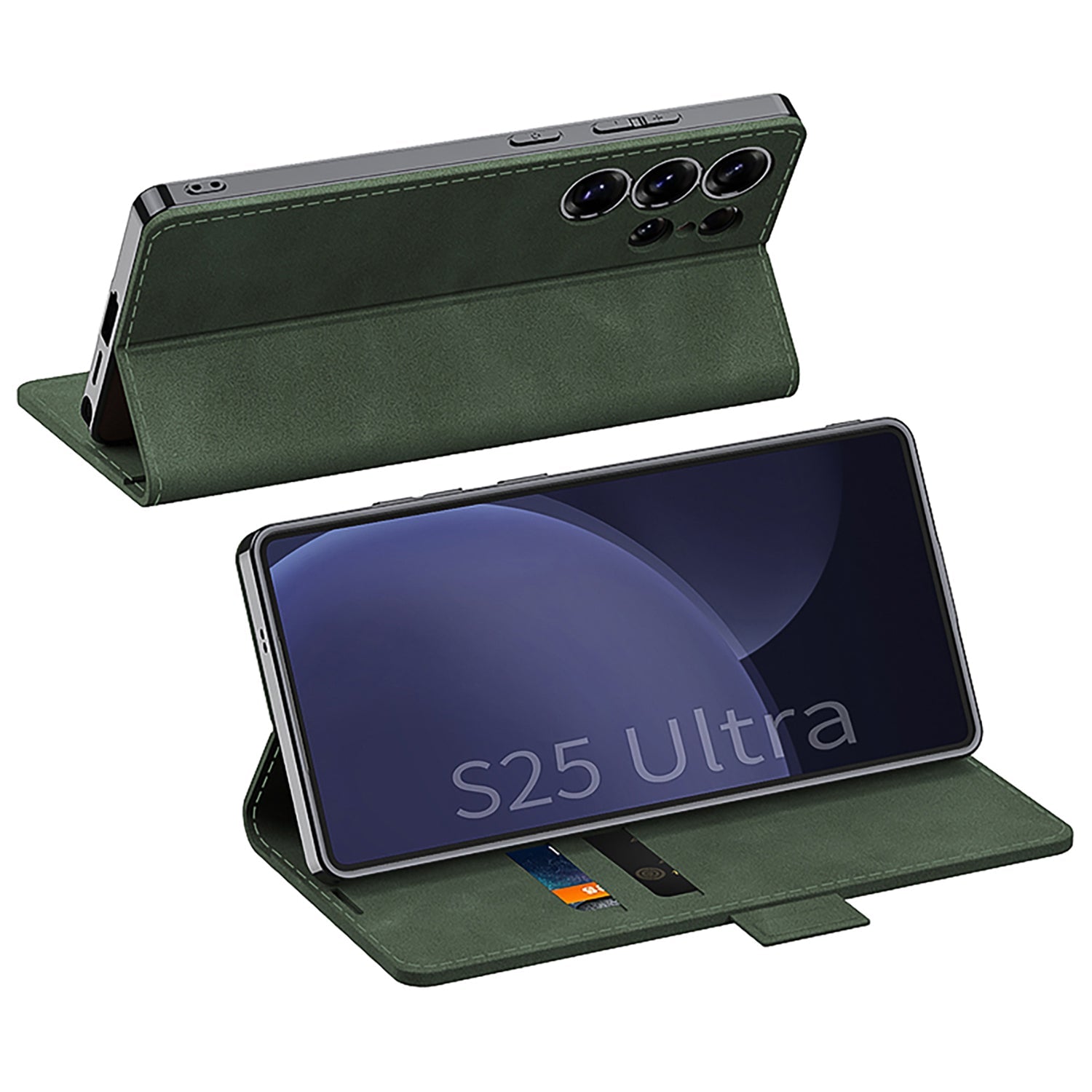 Leather Shockproof Phone Cover For Galaxy