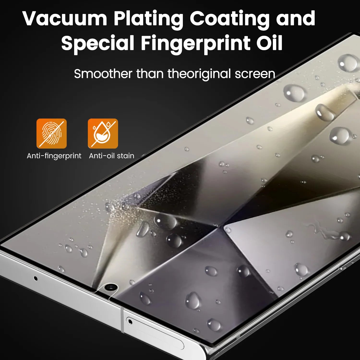 Glare Guard Screen Protector For Galaxy With Dust-free Film Cabin | Electrostatic Cleaning Technology