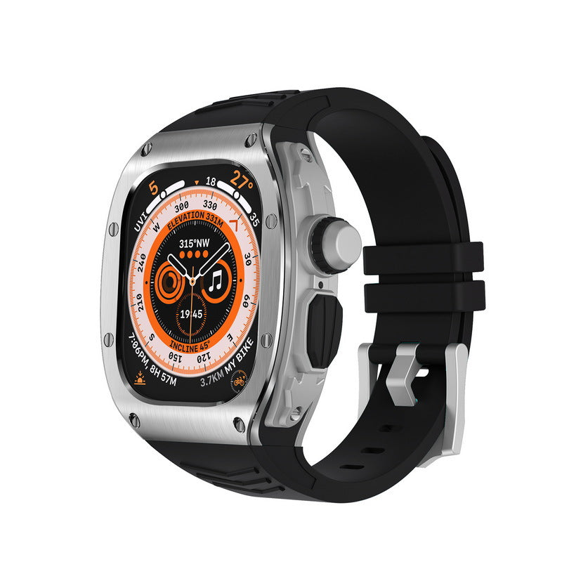 Luxury Metal Case Strap For Apple Watch Ultra 49mm - mycasety2023 Mycasety