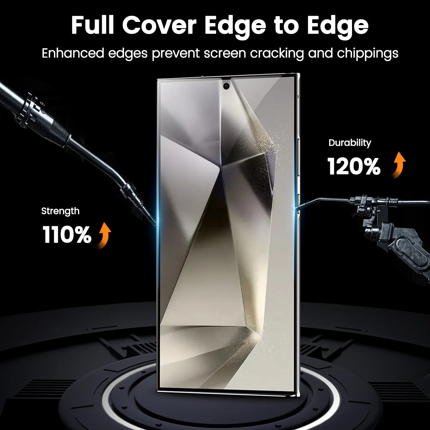 Glare Guard Screen Protector For Galaxy With Dust-free Film Cabin | Electrostatic Cleaning Technology