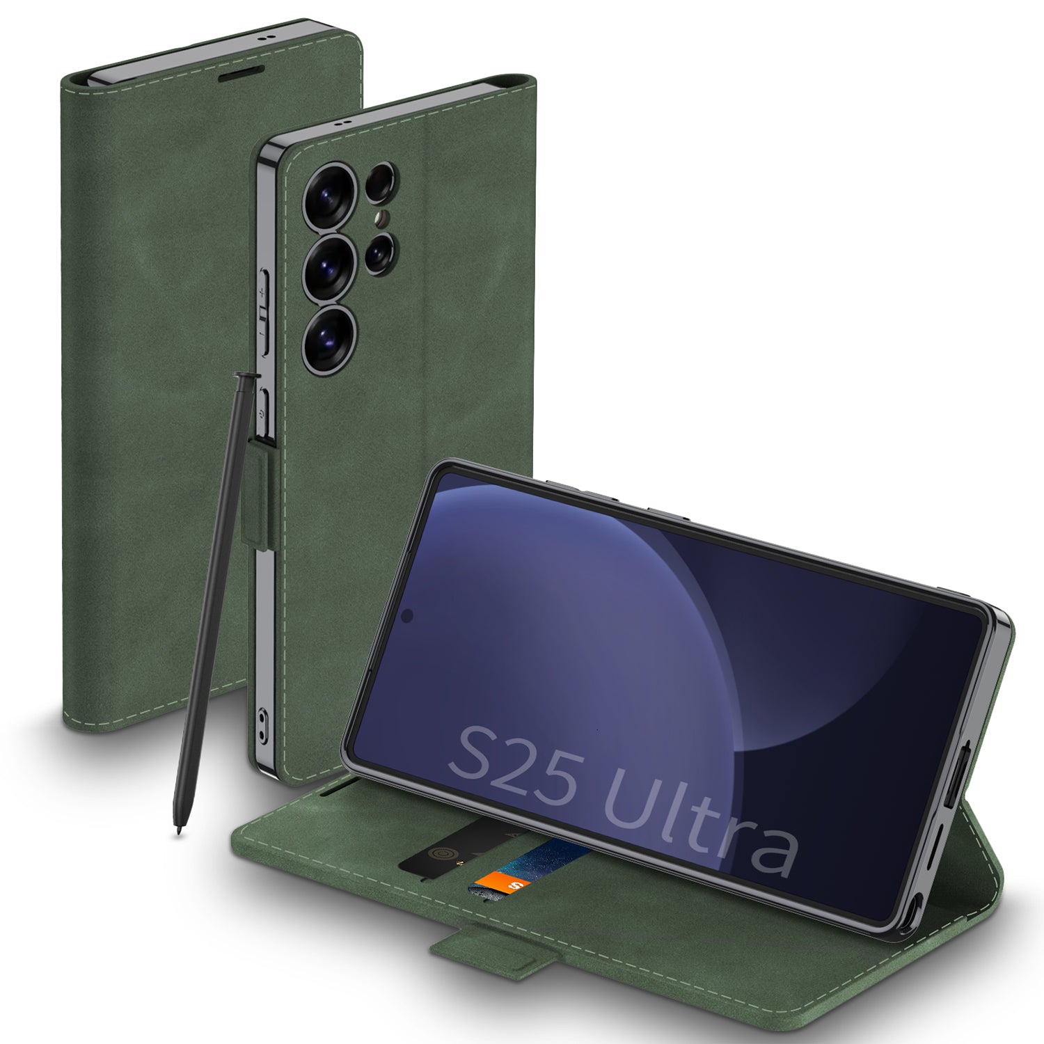 Leather Shockproof Phone Cover For Galaxy