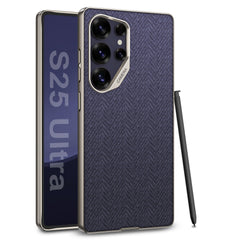 Electroplated Leather Shockproof Phone Case For Galaxy