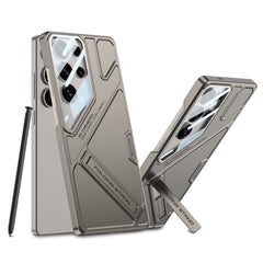 Full Lens Protection Phone Case With Holder For Galaxy