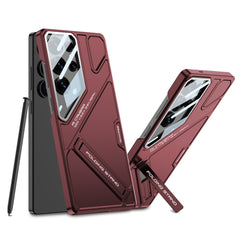 Full Lens Protection Phone Case With Holder For Galaxy