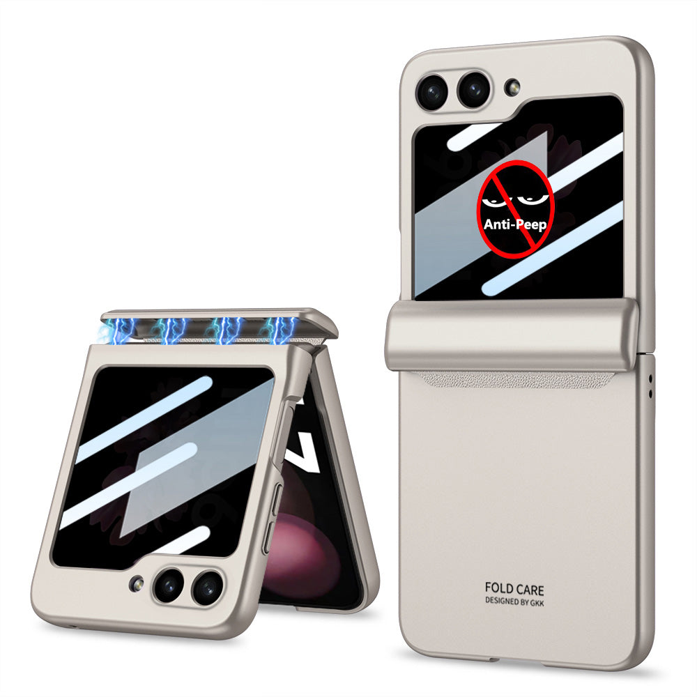 Magnetic All-included Shockproof Phone Case For Galaxy Flip 6/5/4/3 With Back Screen Protector