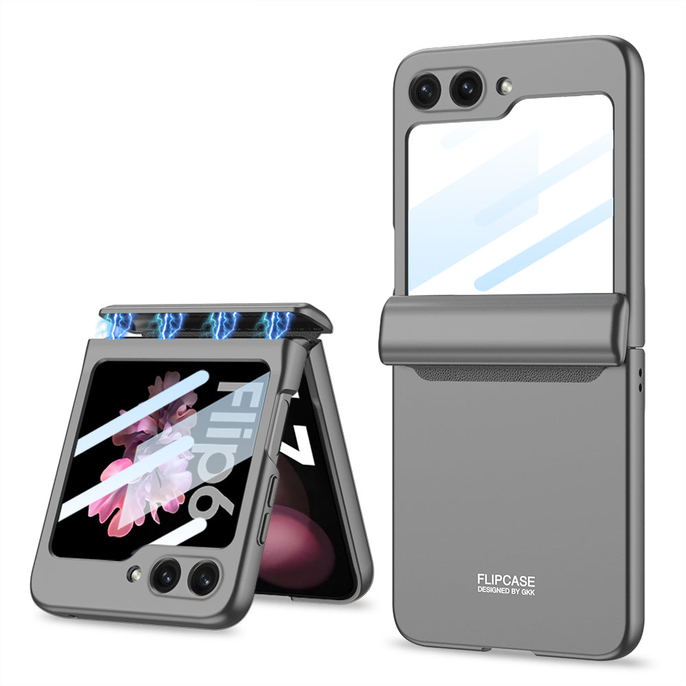 Magnetic All-included Shockproof Phone Case For Galaxy Flip 6/5/4/3 With Back Screen Protector