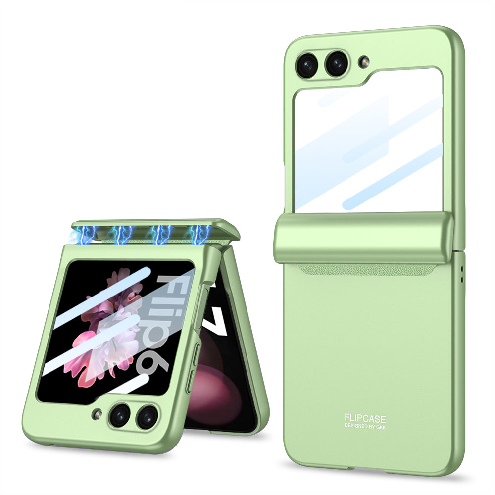 Magnetic All-included Shockproof Phone Case For Galaxy Flip 6/5/4/3 With Back Screen Protector