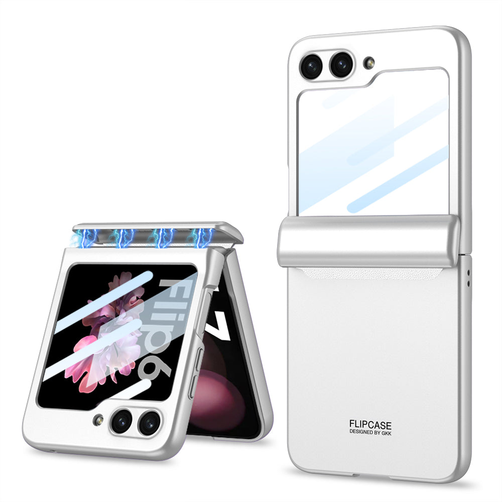 Magnetic All-included Shockproof Phone Case For Galaxy Flip 6/5/4/3 With Back Screen Protector