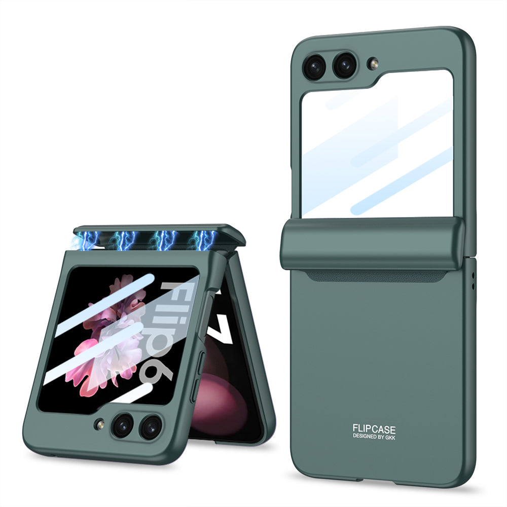 Magnetic All-included Shockproof Phone Case For Galaxy Flip 6/5/4/3 With Back Screen Protector