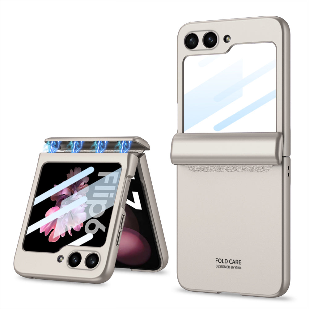Magnetic All-included Shockproof Phone Case For Galaxy Flip 6/5/4/3 With Back Screen Protector
