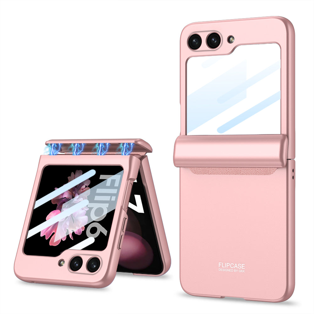 Magnetic All-included Shockproof Phone Case For Galaxy Flip 6/5/4/3 With Back Screen Protector