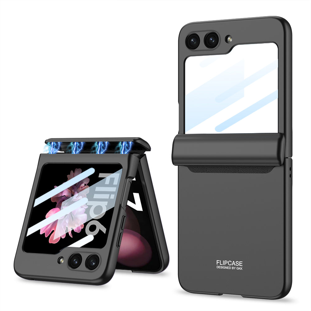 Magnetic All-included Shockproof Phone Case For Galaxy Flip 6/5/4/3 With Back Screen Protector