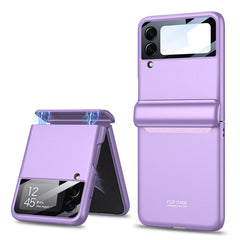 Magnetic All-included Shockproof Phone Case For Samsung Galaxy Flip5 Flip4 Flip3 5G With Back Screen Protector - Mycasety Mycasety