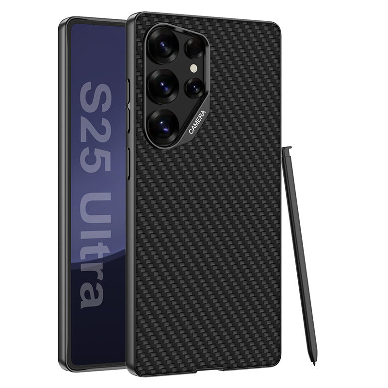 Electroplated Leather Shockproof Phone Case For Galaxy