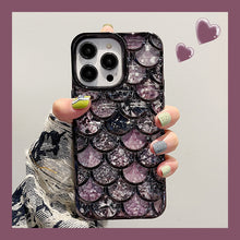 Load image into Gallery viewer, Colorful Mermaid Scale iPhone Case
