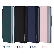 Load image into Gallery viewer, Magnetic Flip Cover Leather Case Pen Slot With Stylus Anti-Fall Phone Case For Samsung Galaxy Z Fold
