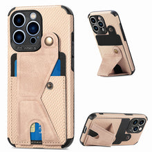 Load image into Gallery viewer, Fiber Pattern Camera All-inclusive Protective Case With Stand For iPhone pphonecover
