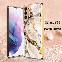 Load image into Gallery viewer, 2021 Fashion Plating Pattern Camera All-inclusive Electroplating Process Case For Samsung S21 Ultra S21 Plus S21 pphonecover
