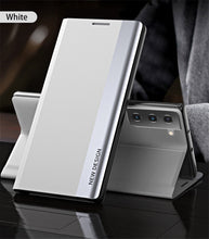 Load image into Gallery viewer, Samsung Galaxy Flip Case Luxury Magnetic Leather Kickstand Shockproof Cover pphonecover
