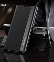 Load image into Gallery viewer, Samsung Galaxy Flip Case Luxury Magnetic Leather Kickstand Shockproof Cover pphonecover
