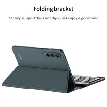 Load image into Gallery viewer, Bluetooth 3.0 Keyboard Magnetic All-inclusive Leather Cover For Samsung Galaxy Z Fold3 Fold4 5G Come With keyboard+Holster Bracket+Phone Case+Capacitive Pen pphonecover
