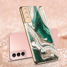 Load image into Gallery viewer, 2021 Fashion Plating Pattern Camera All-inclusive Electroplating Process Case For Samsung S21 Ultra S21 Plus S21 pphonecover
