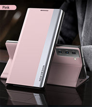 Load image into Gallery viewer, Samsung Galaxy Flip Case Luxury Magnetic Leather Kickstand Shockproof Cover pphonecover
