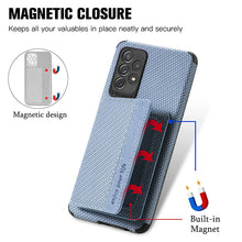 Load image into Gallery viewer, Fiber Pattern Camera All-inclusive Protective Cover With Card Holder For Samsung Galaxy A Series pphonecover
