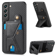 Load image into Gallery viewer, Fiber Pattern Camera All-inclusive Protective Case With Stand For Samsung pphonecover
