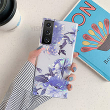 Load image into Gallery viewer, 2021 Laser Flower Pattern Protective Cover For Samsung S21 S20 S10 A72 A52 A42 A32 pphonecover
