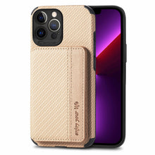 Load image into Gallery viewer, Fiber Pattern Camera All-inclusive Protective Cover With Card Holder For iPhone pphonecover
