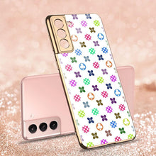 Load image into Gallery viewer, 2021 Fashion Plating Pattern Camera All-inclusive Electroplating Process Case For Samsung S21 Ultra S21 Plus S21 pphonecover
