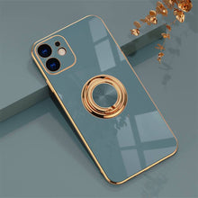 Load image into Gallery viewer, 2021 Original Silicone Cover For iPhone 12 12 Pro Cover Case For iPhone 12 mini 11 Pro Max luxury Plating Phone Case for iPhone11 Max pphonecover
