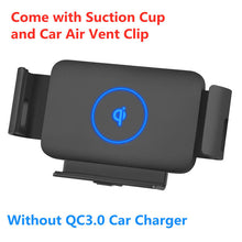 Load image into Gallery viewer, Automatic Clamping Car Wireless Charger for Samsung Galaxy Z Fold 3 2 Note20 S20 iPhone 12 11 13 Max Air Vent Mount Phone Holder pphonecover
