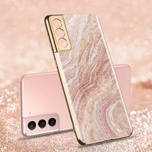 Load image into Gallery viewer, 2021 Fashion Plating Pattern Camera All-inclusive Electroplating Process Case For Samsung S21 Ultra S21 Plus S21 pphonecover
