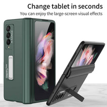 Load image into Gallery viewer, Magnetic Frame Plastic Stand All-included Case For Samsung Galaxy Z Fold3 Fold4 5G pphonecover
