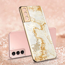 Load image into Gallery viewer, 2021 Fashion Plating Pattern Camera All-inclusive Electroplating Process Case For Samsung S21 Ultra S21 Plus S21 pphonecover
