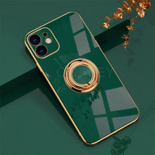 Load image into Gallery viewer, 2021 Original Silicone Cover For iPhone 12 12 Pro Cover Case For iPhone 12 mini 11 Pro Max luxury Plating Phone Case for iPhone11 Max pphonecover
